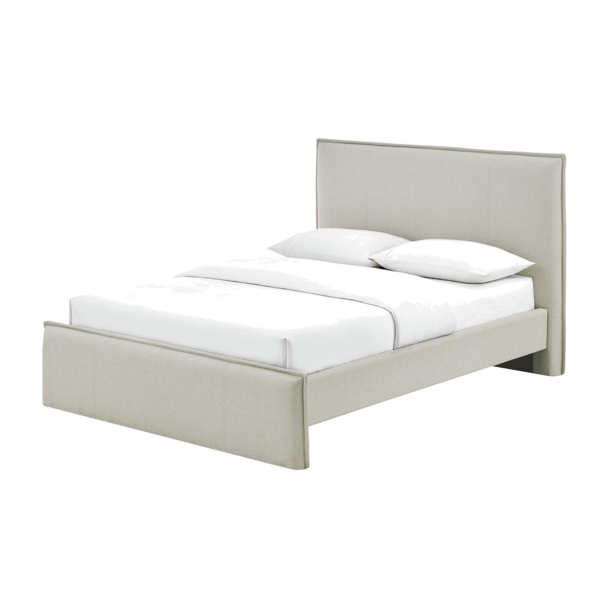 Habitat Herbie Double Fabric Bed Frame - Natural – image 1