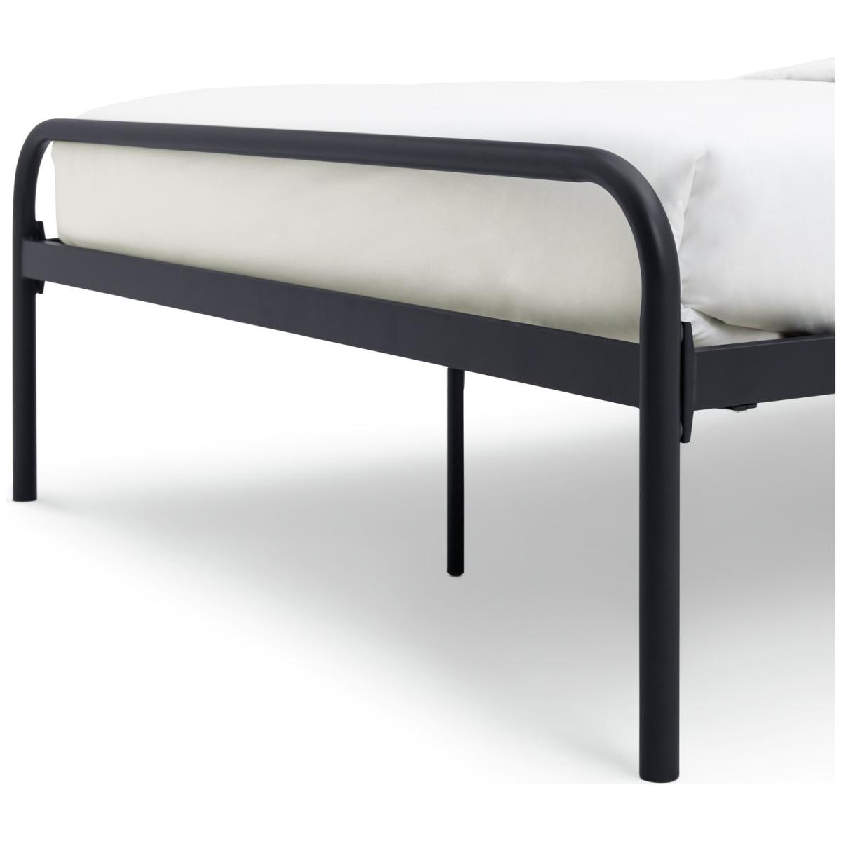Habitat Wave Double Metal Bed Frame - Black – image 8