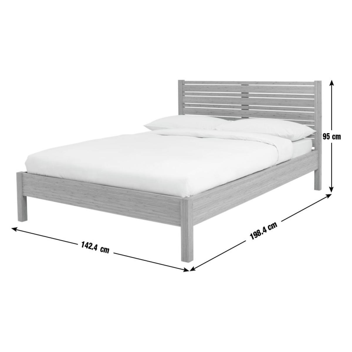 Habitat Eave Bamboo Double Bed Frame - Natural – image 3