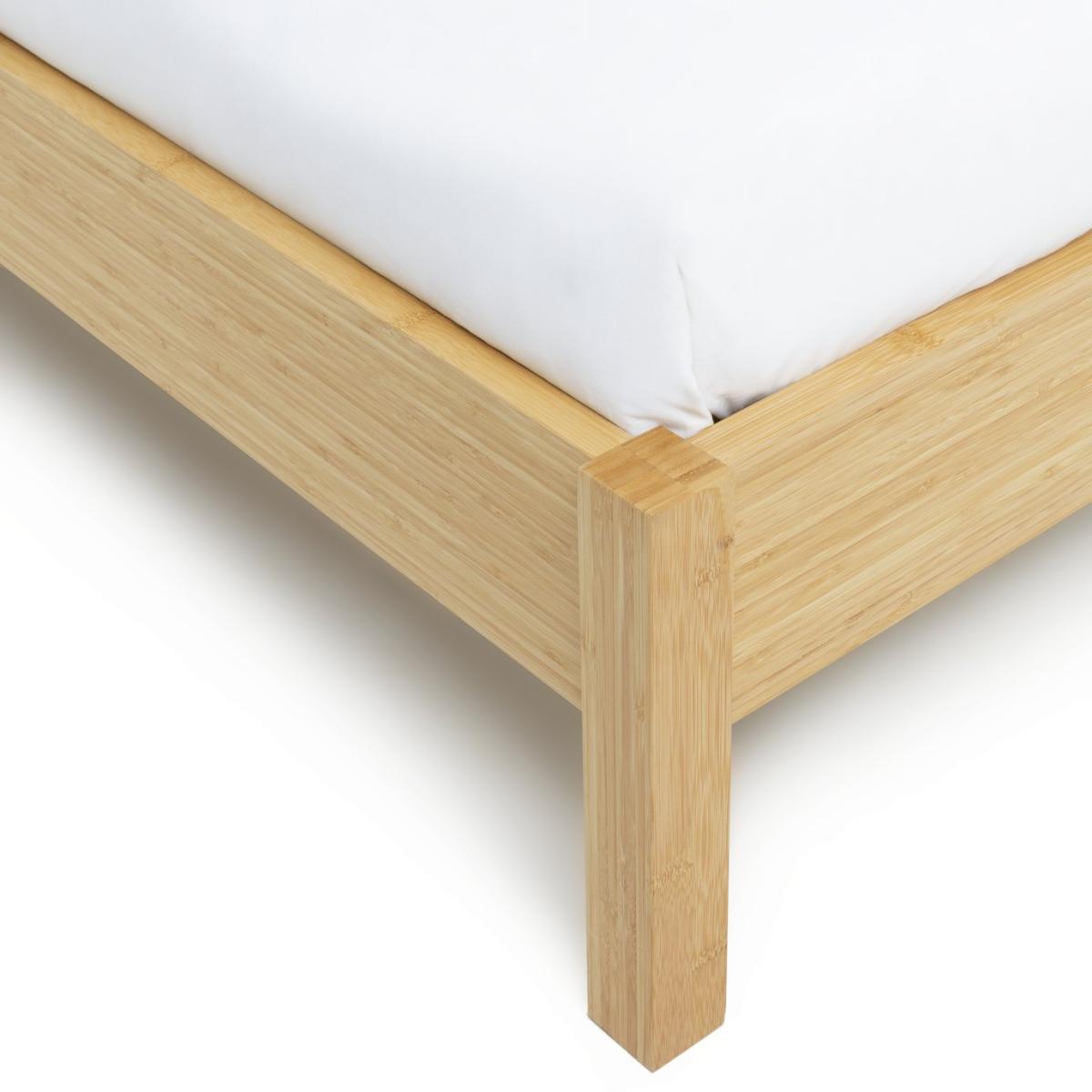 Habitat Eave Bamboo Double Bed Frame - Natural – image 9