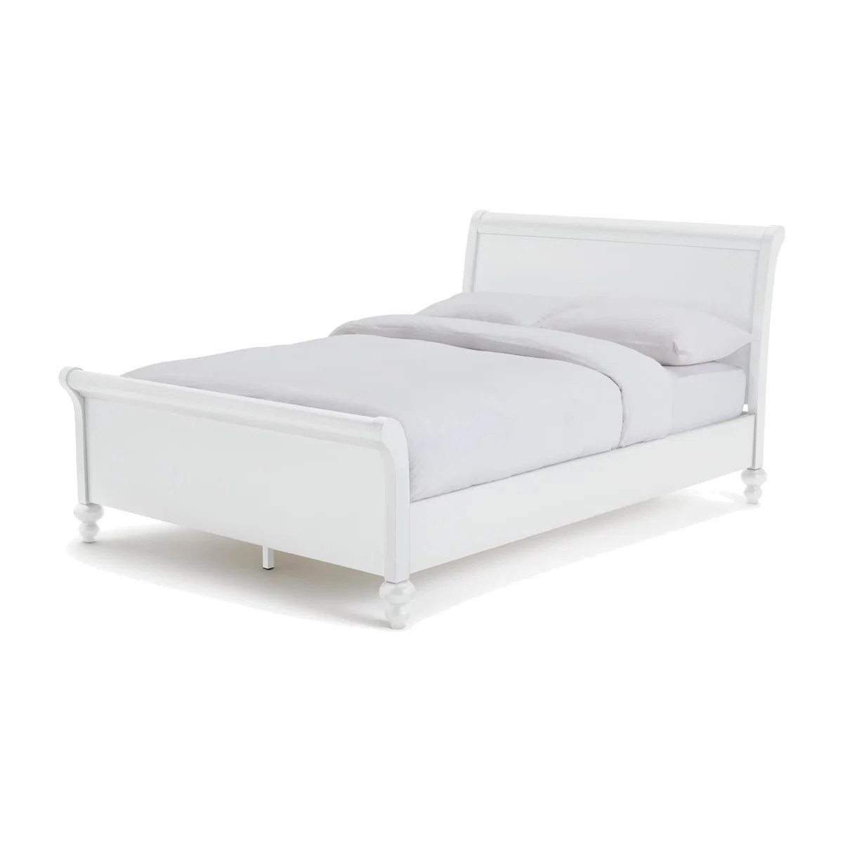 Habitat Vermont Double Bed Frame - White – image 1