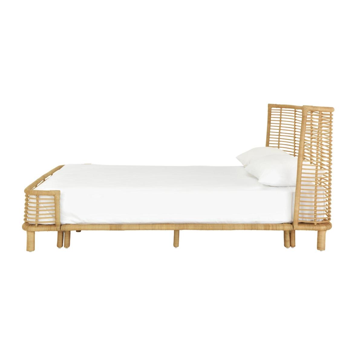 Habitat Nadia Double Rattan Bed Frame - Natural – image 3