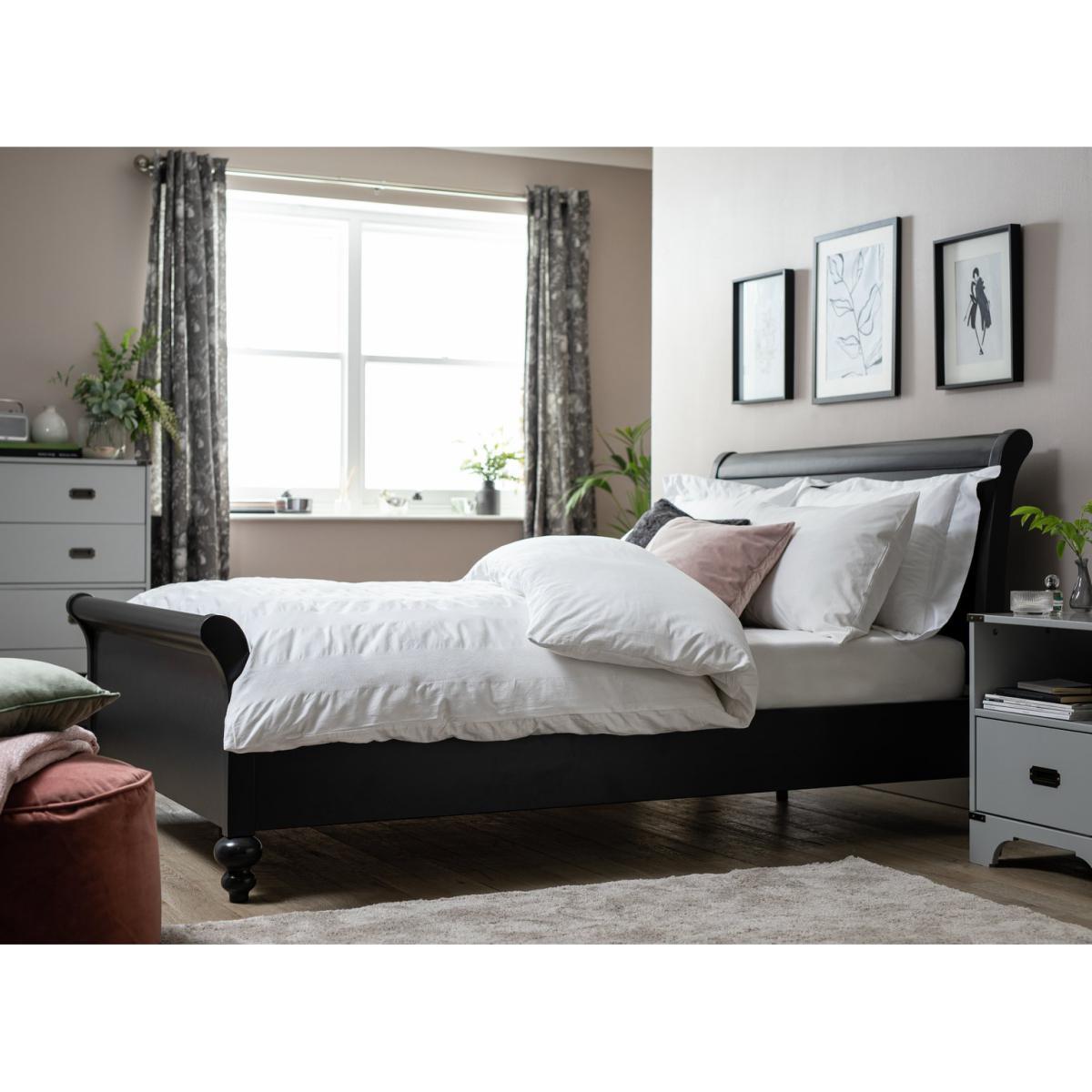 Habitat Vermont Double Bed Frame - Charcoal – image 2