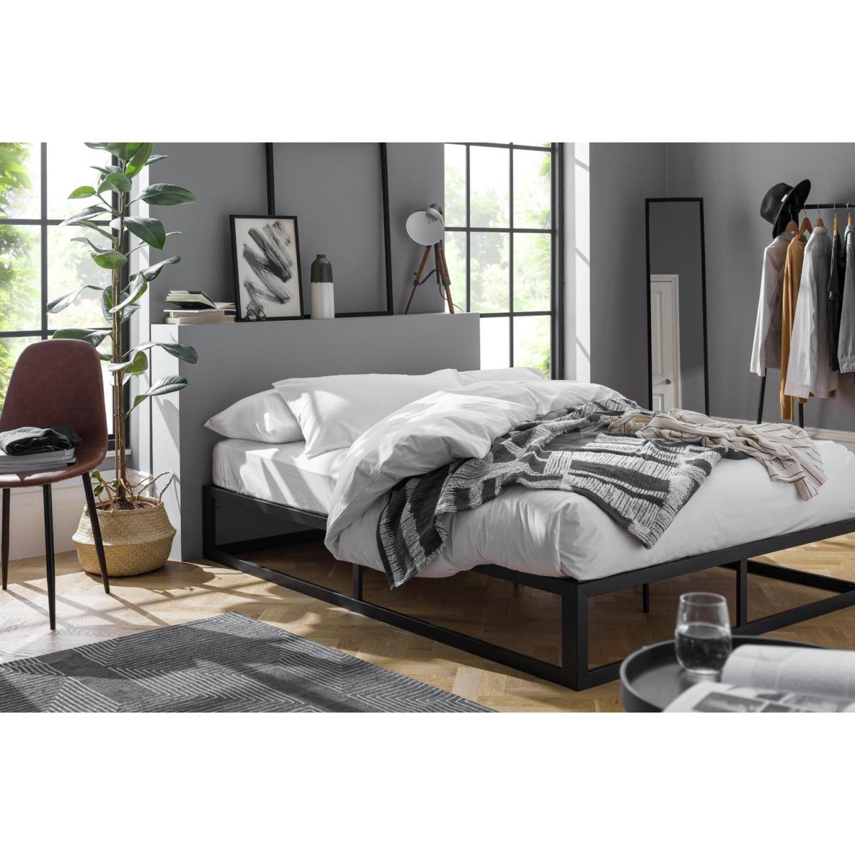 Habitat Platform Double Bed Frame - White – image 2