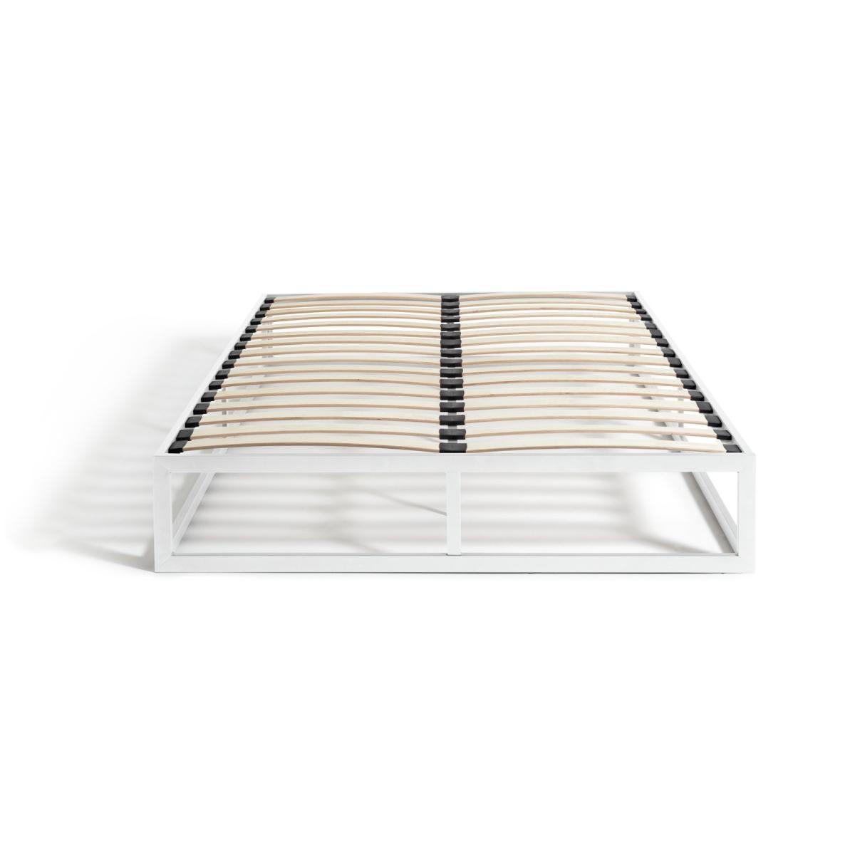 Habitat Platform Double Bed Frame - White – image 4