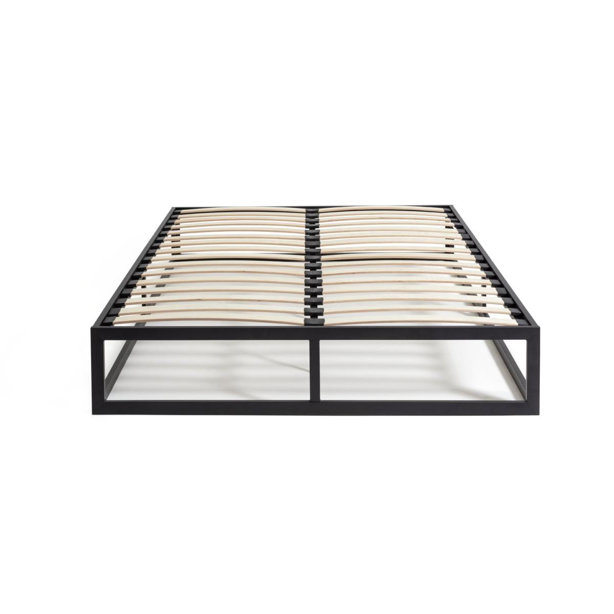 Habitat Platform Small Double Bed Frame - Black – image 4