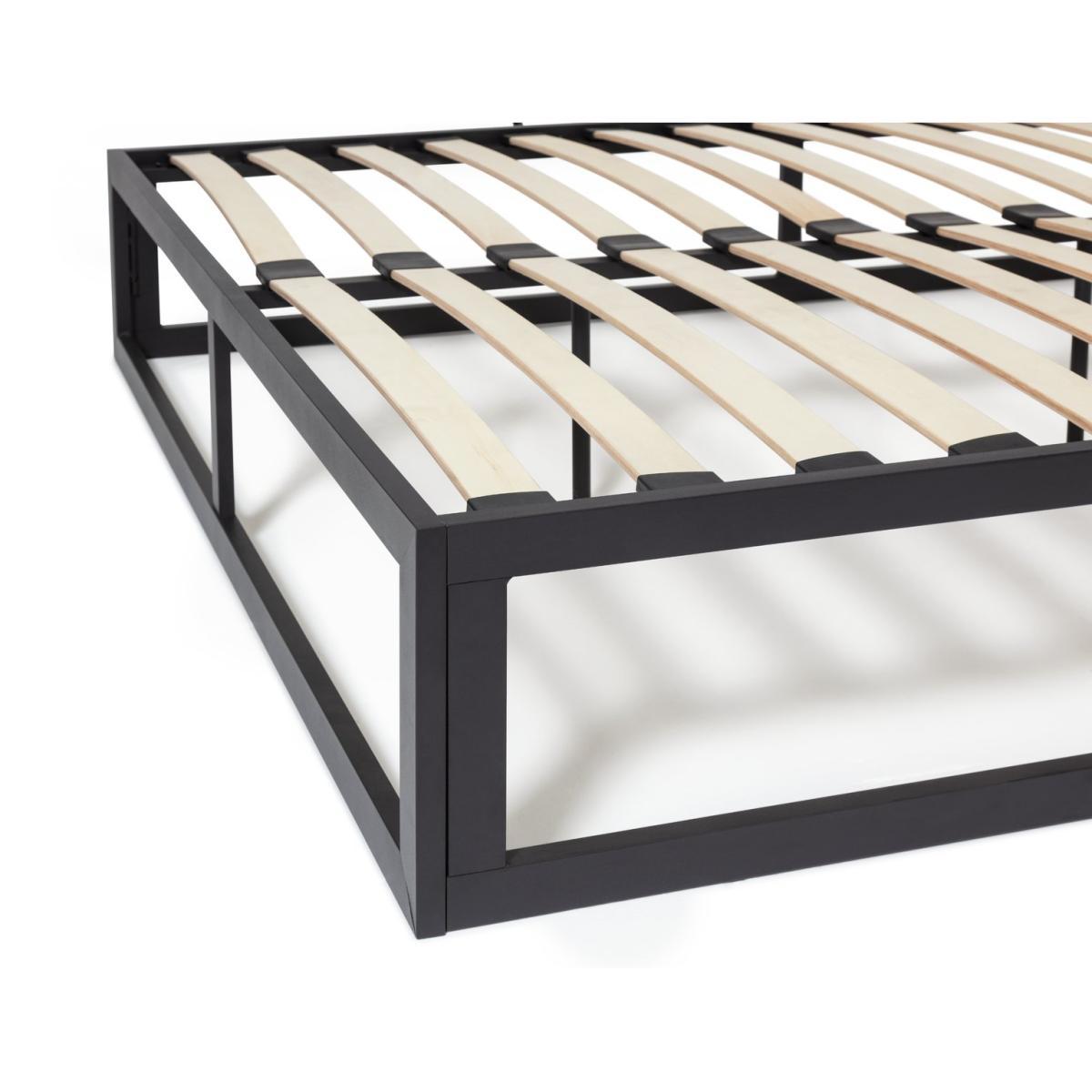 Habitat Platform Small Double Bed Frame - Black – image 6