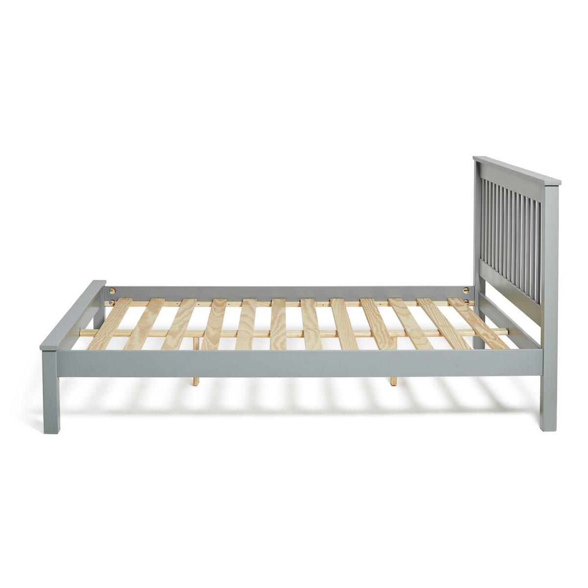 Habitat Aspley Double Bed Frame - Grey – image 2