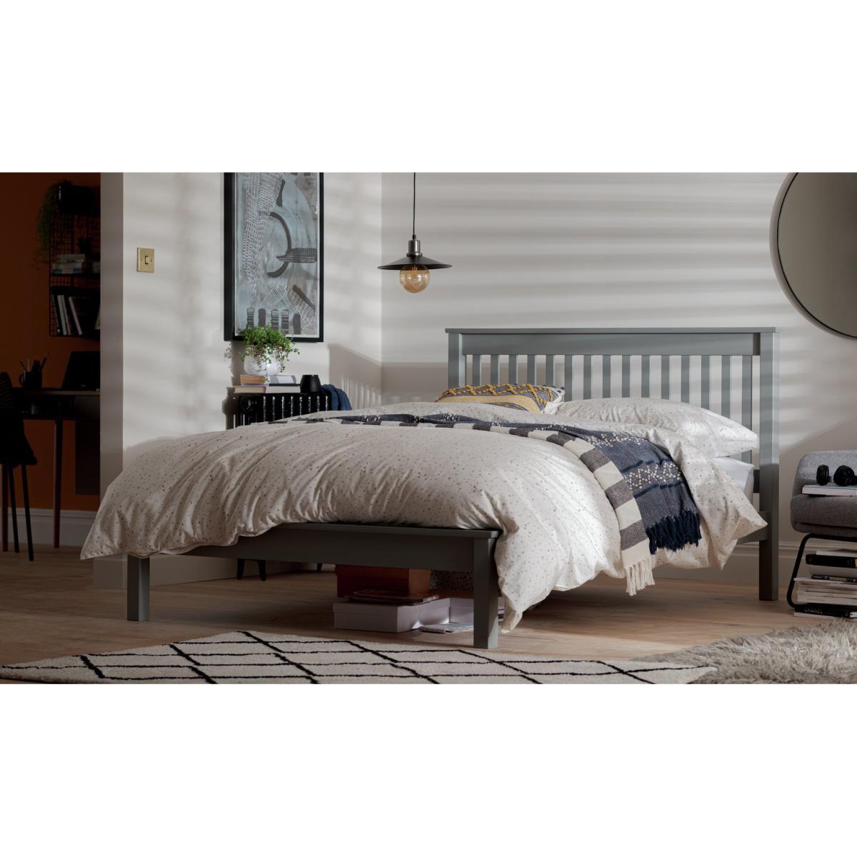 Habitat Aspley Double Bed Frame - Grey – image 11