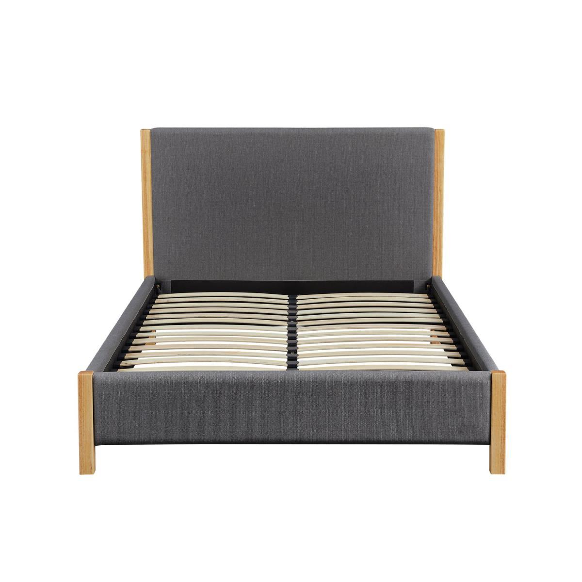 Habitat Rafa Double Bed Frame - Charcoal – image 3