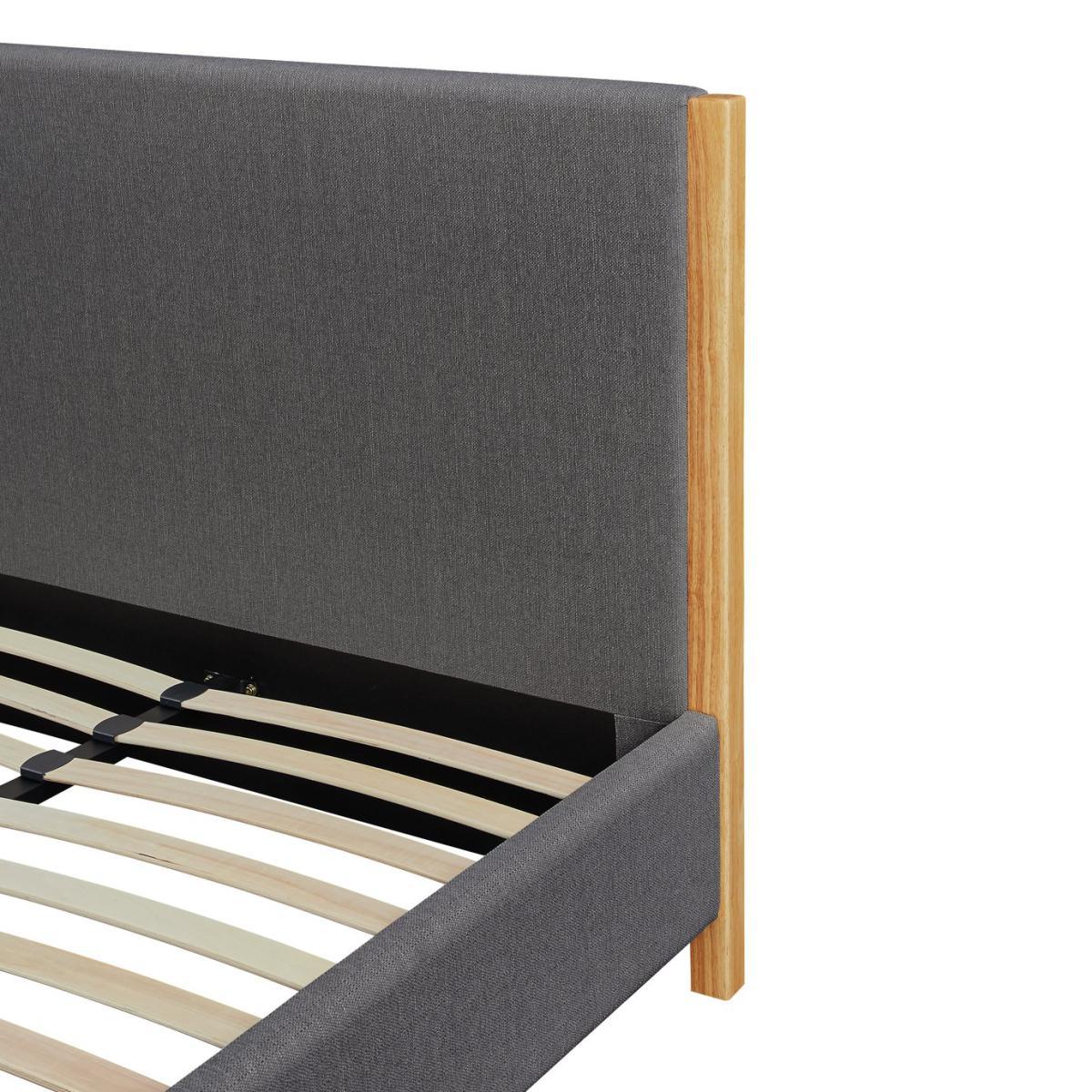 Habitat Rafa Double Bed Frame - Charcoal – image 7