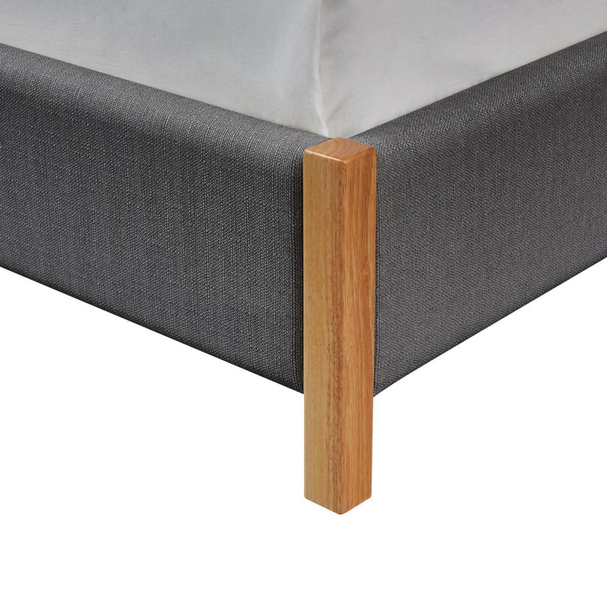 Habitat Rafa Double Bed Frame - Charcoal – image 8