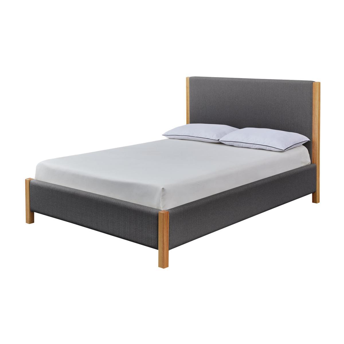 Habitat Rafa Double Bed Frame - Charcoal – image 1