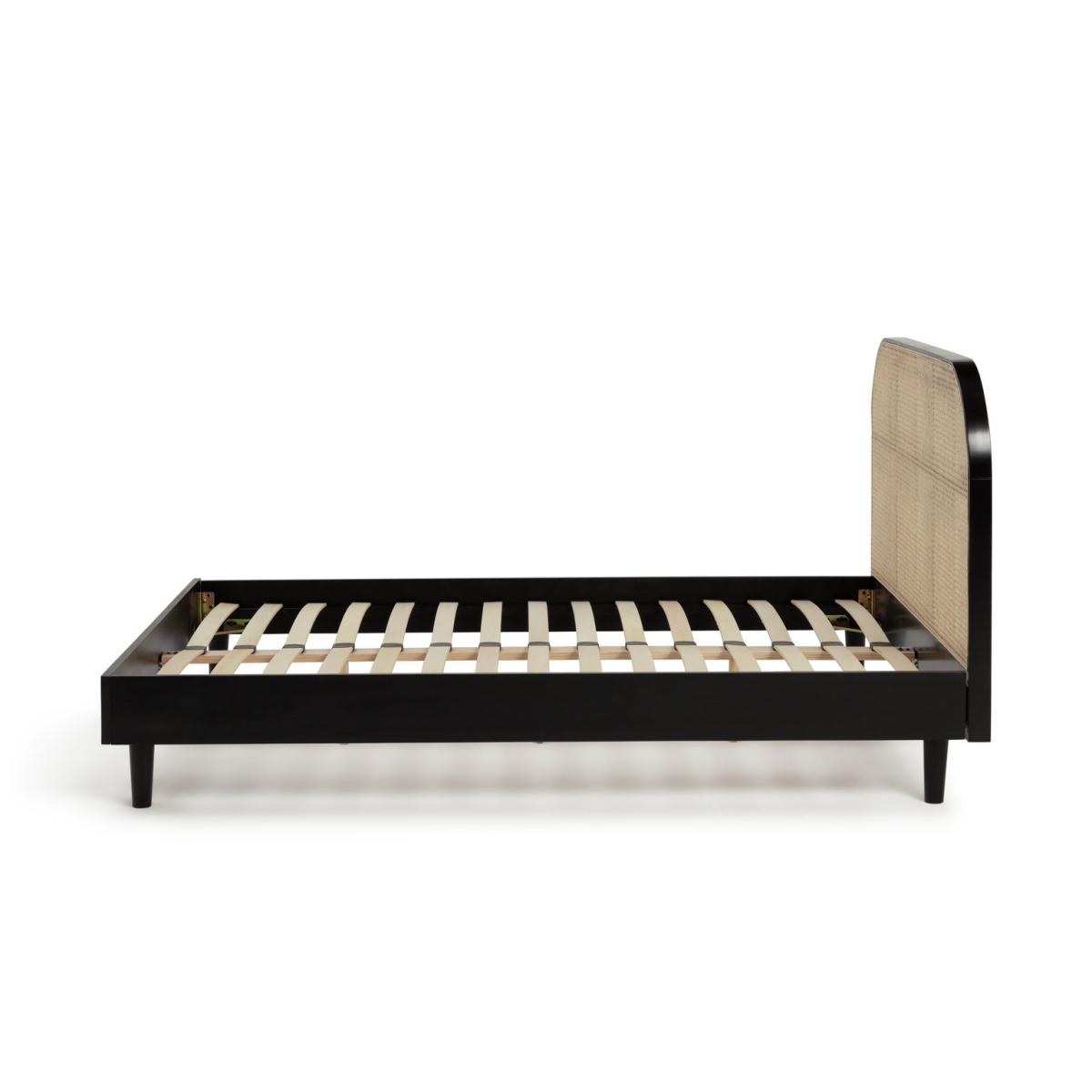Habitat Peio Double Oak Bed Frame - Black – image 4