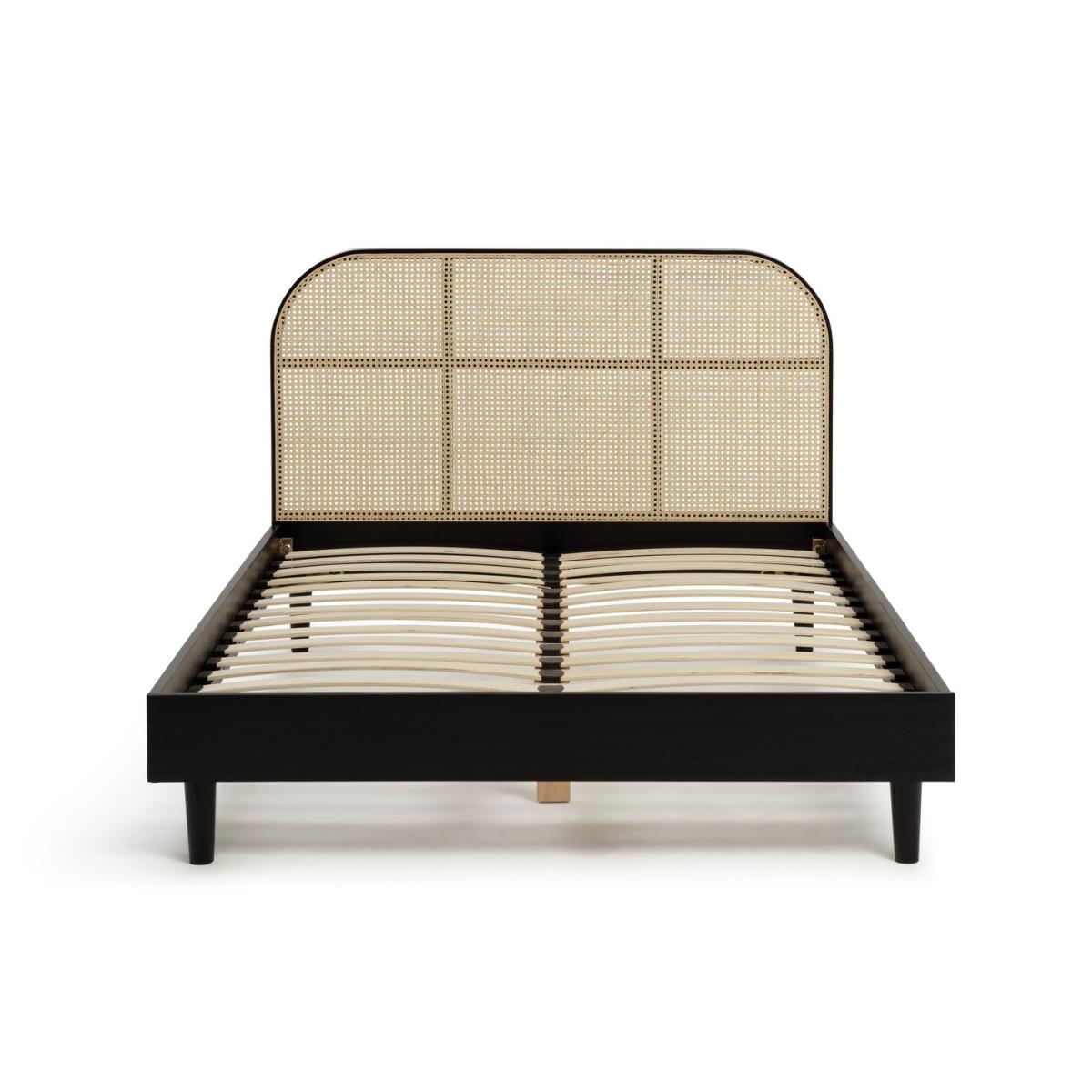 Habitat Peio Double Oak Bed Frame - Black – image 5