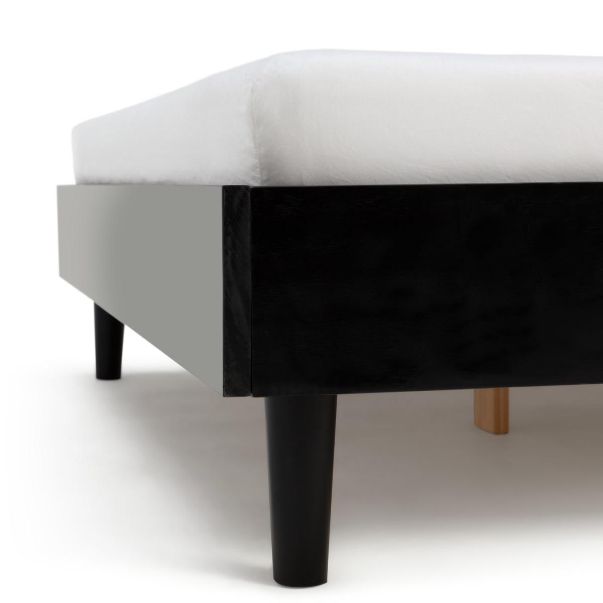 Habitat Peio Double Oak Bed Frame - Black – image 7