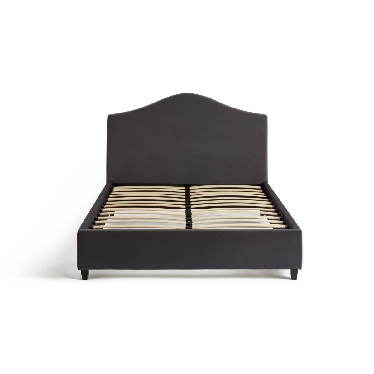 Habitat Maddison Velvet Double Bed Frame - Grey – image 4