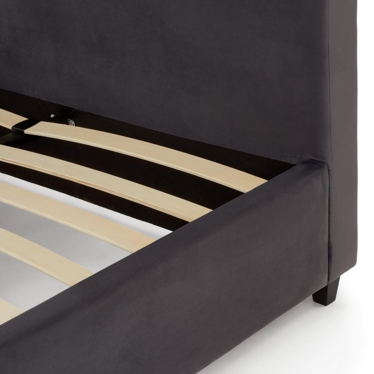 Habitat Maddison Velvet Double Bed Frame - Grey – image 5