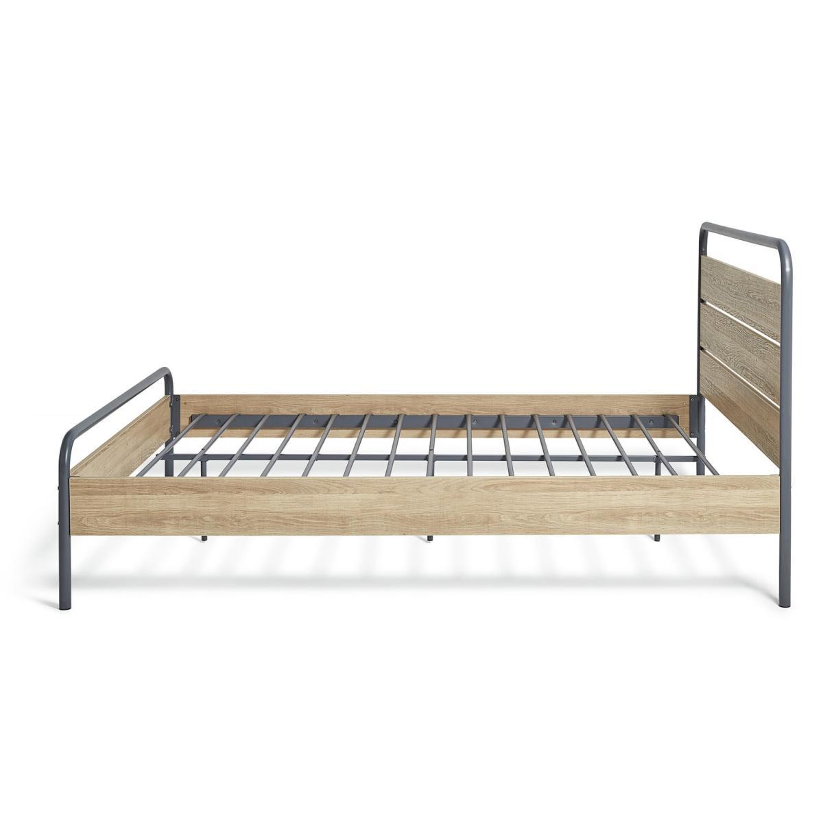 Habitat Industrial Double Bed Frame - Grey – image 2