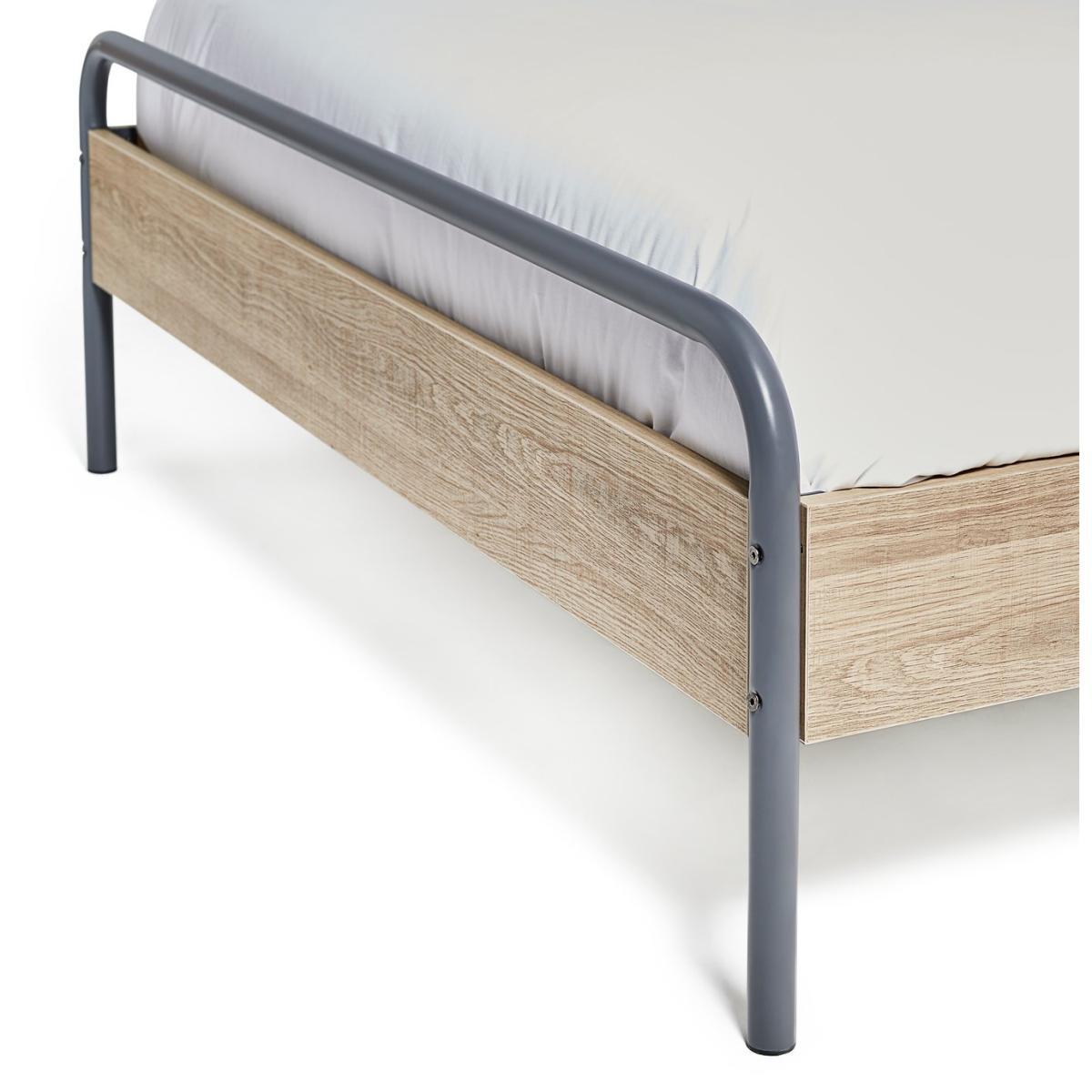 Habitat Industrial Double Bed Frame - Grey – image 5