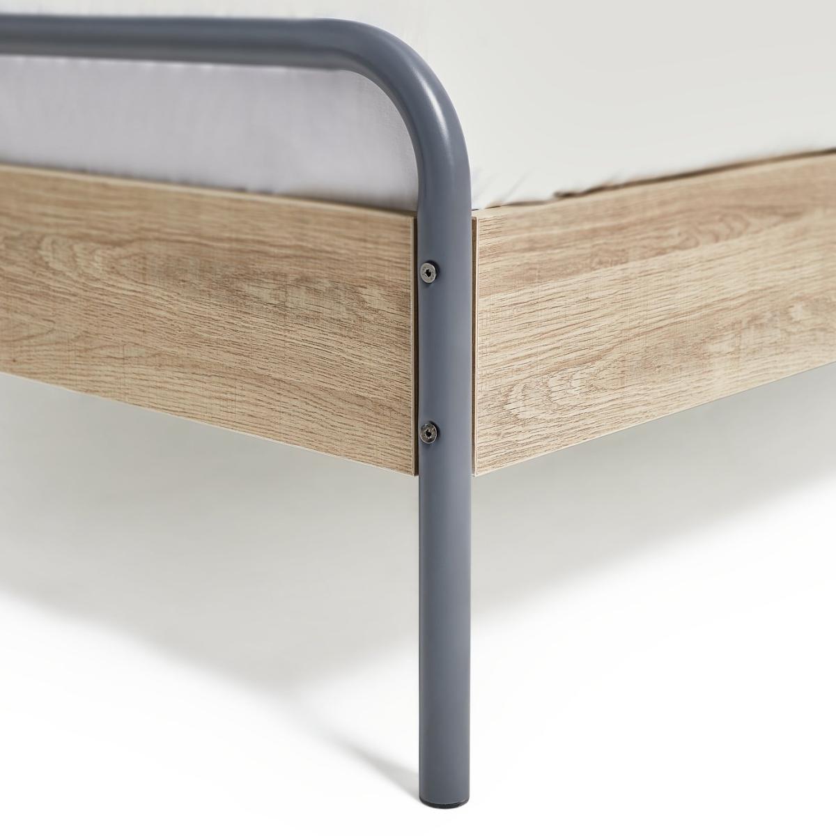 Habitat Industrial Double Bed Frame - Grey – image 8