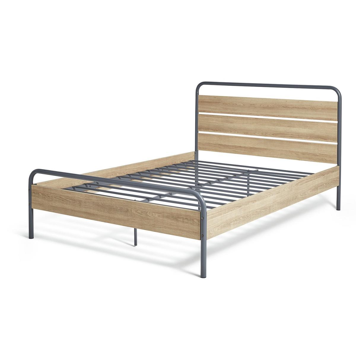 Habitat Industrial Double Bed Frame - Grey – image 10
