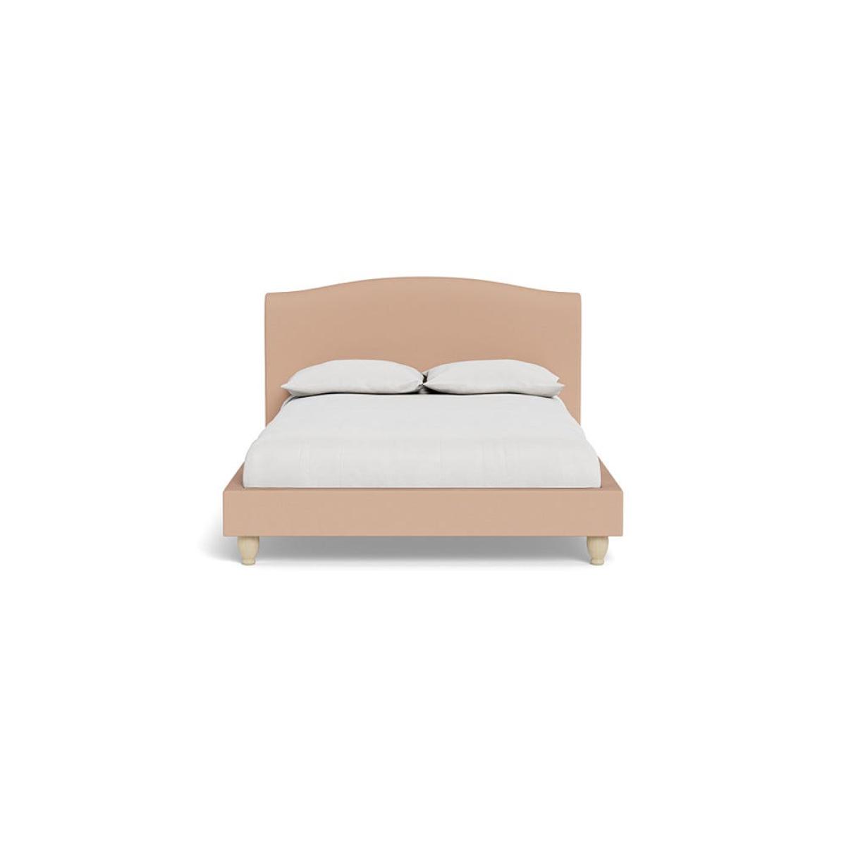 Heal's Devon Double Bed Capelo Linen-Cotton Rosedale Natural Feet – image 2