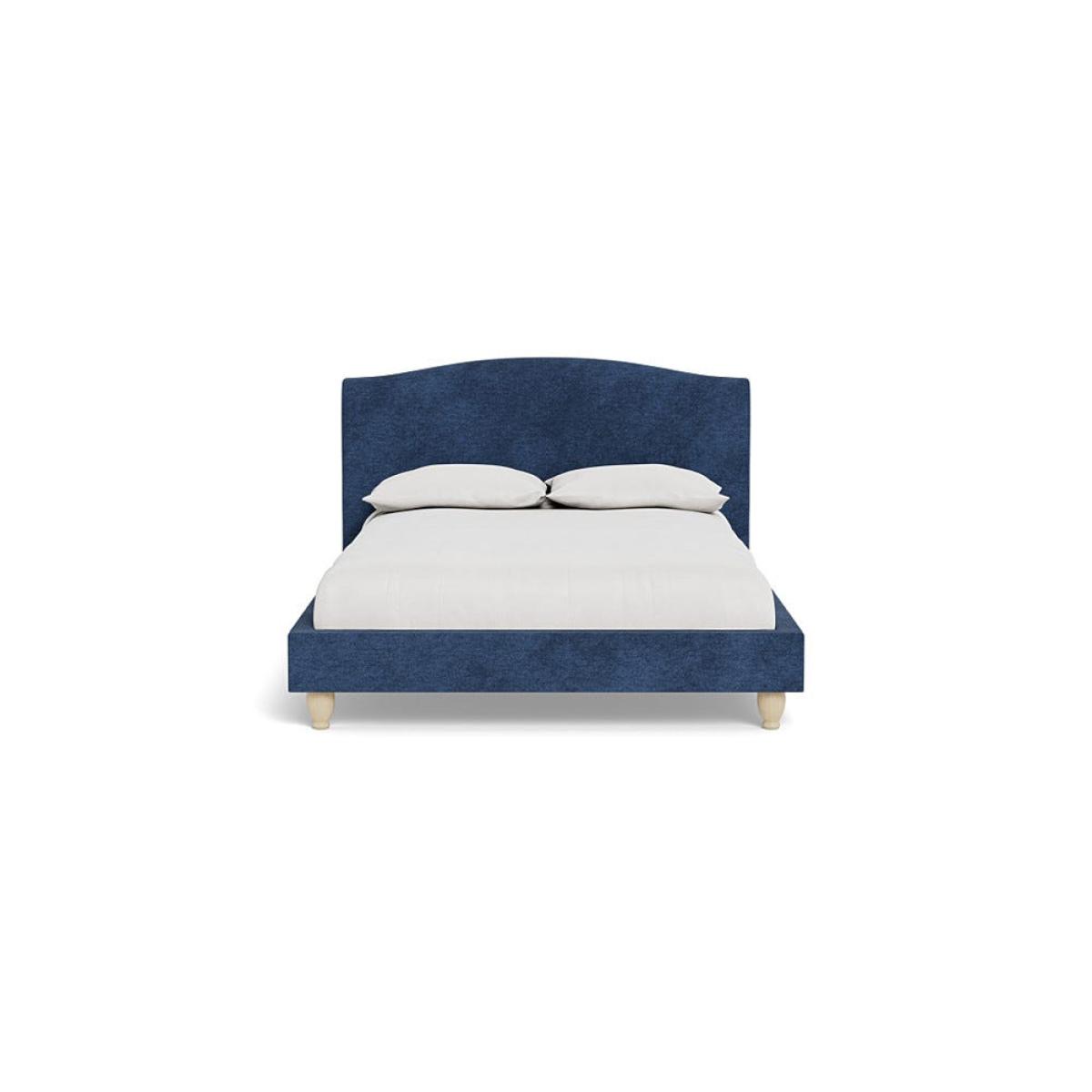 Heal's Devon Double Bed Broad Weave Lagoon Natural Beech Feet – image 2