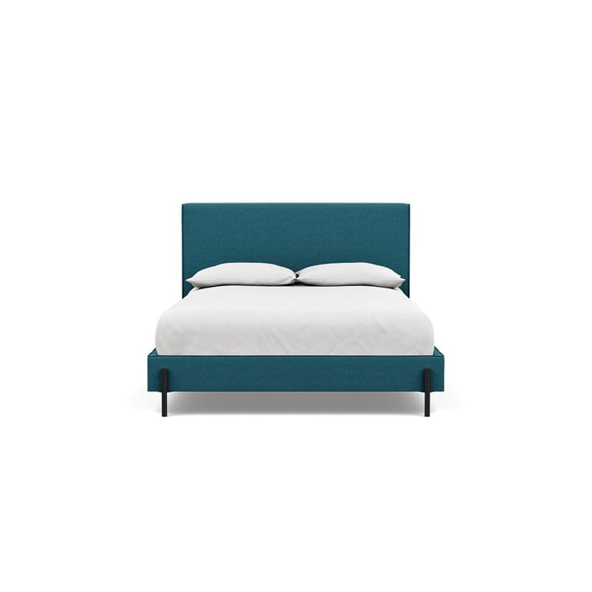 Heal's Tortona Double Bed Brushed Cotton Cadet Black Feet – image 2