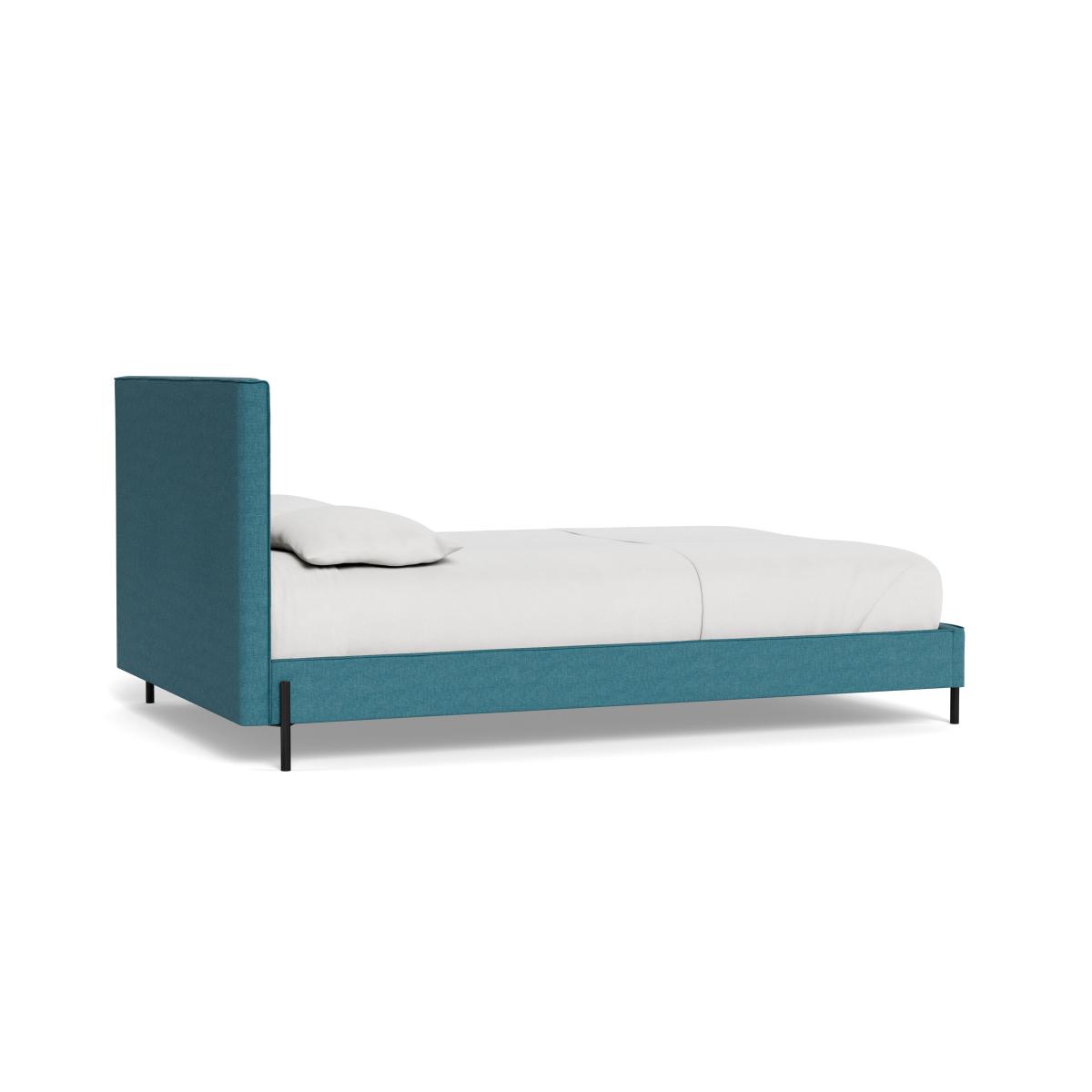 Heal's Tortona Double Bed Brushed Cotton Cadet Black Feet – image 5