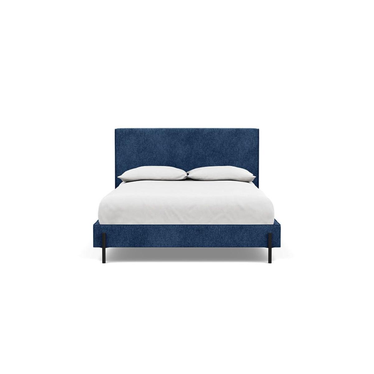 Heal's Tortona Double Bed Broad Weave Lagoon Black Feet – image 2