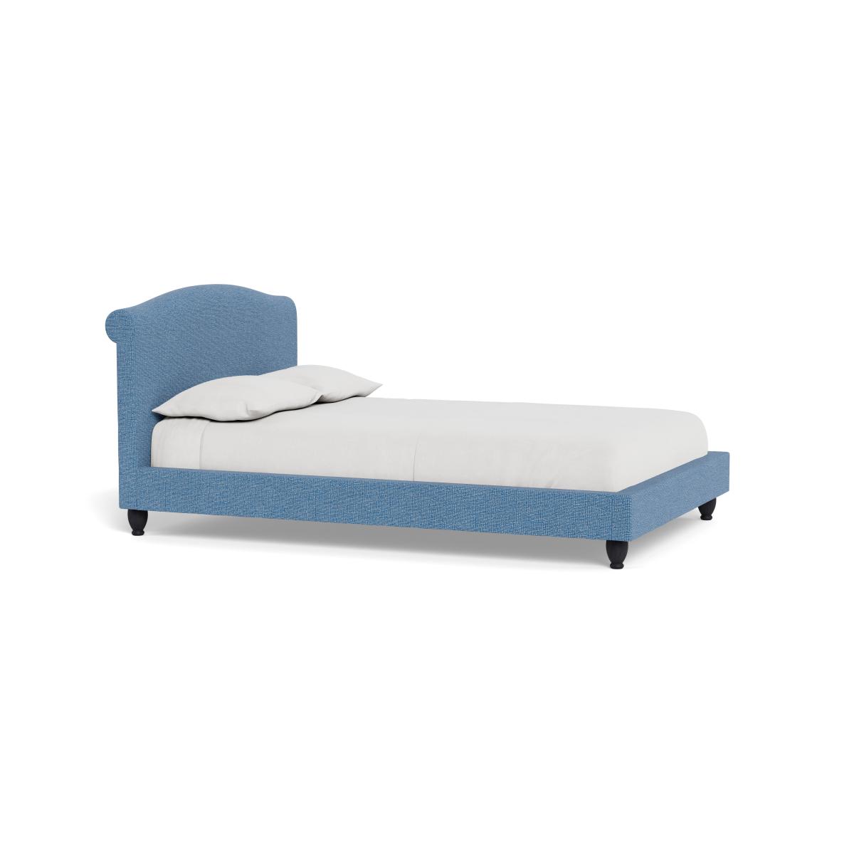 Heal's Devon Double Bed Tejo Recycled Cobalt Natural Beech Feet – image 3