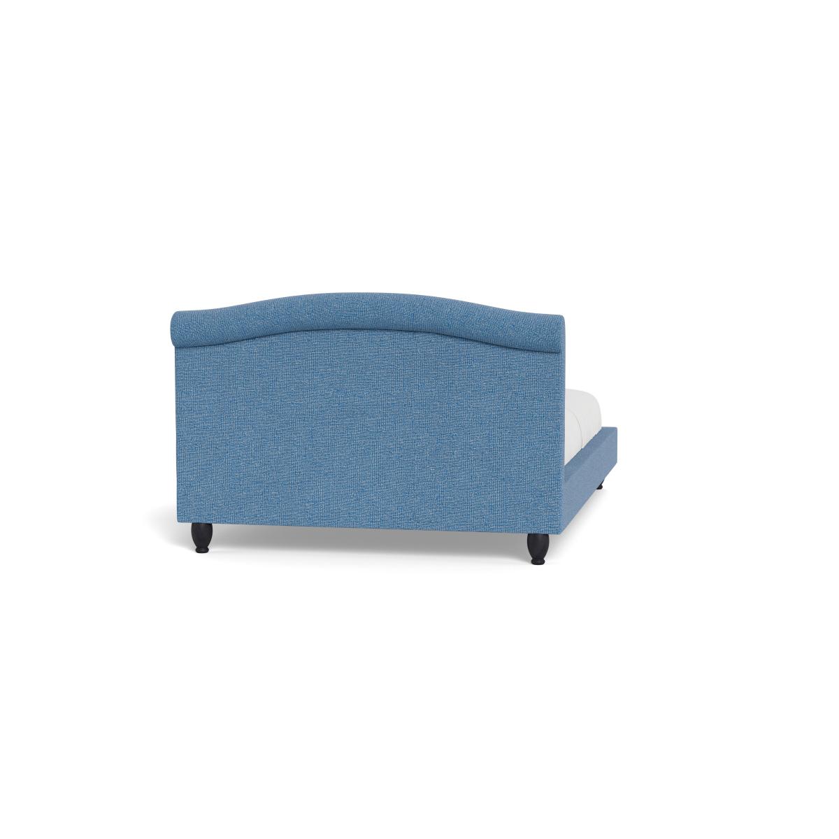 Heal's Devon Double Bed Tejo Recycled Cobalt Natural Beech Feet – image 6