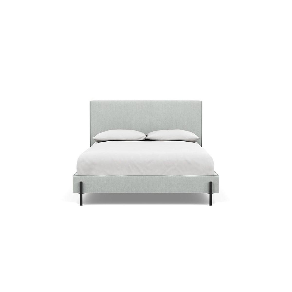 Heal's Tortona Double Bed Broad Weave Tin Black Feet – image 2