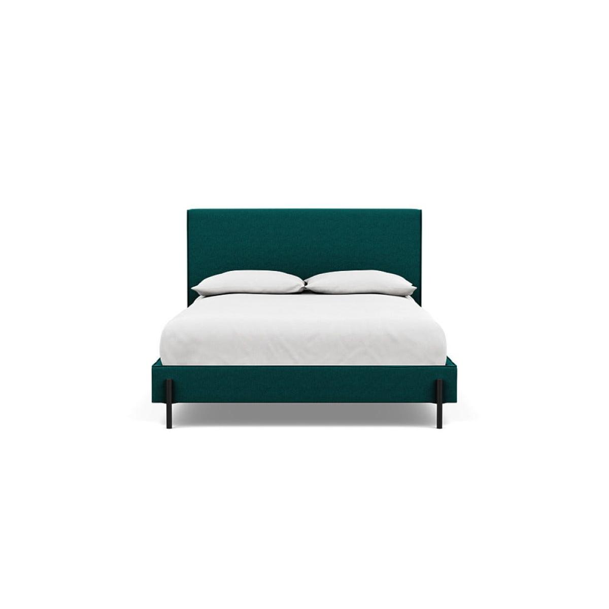 Heal's Tortona Double Bed Brushed Cotton Pine Black Feet – image 2