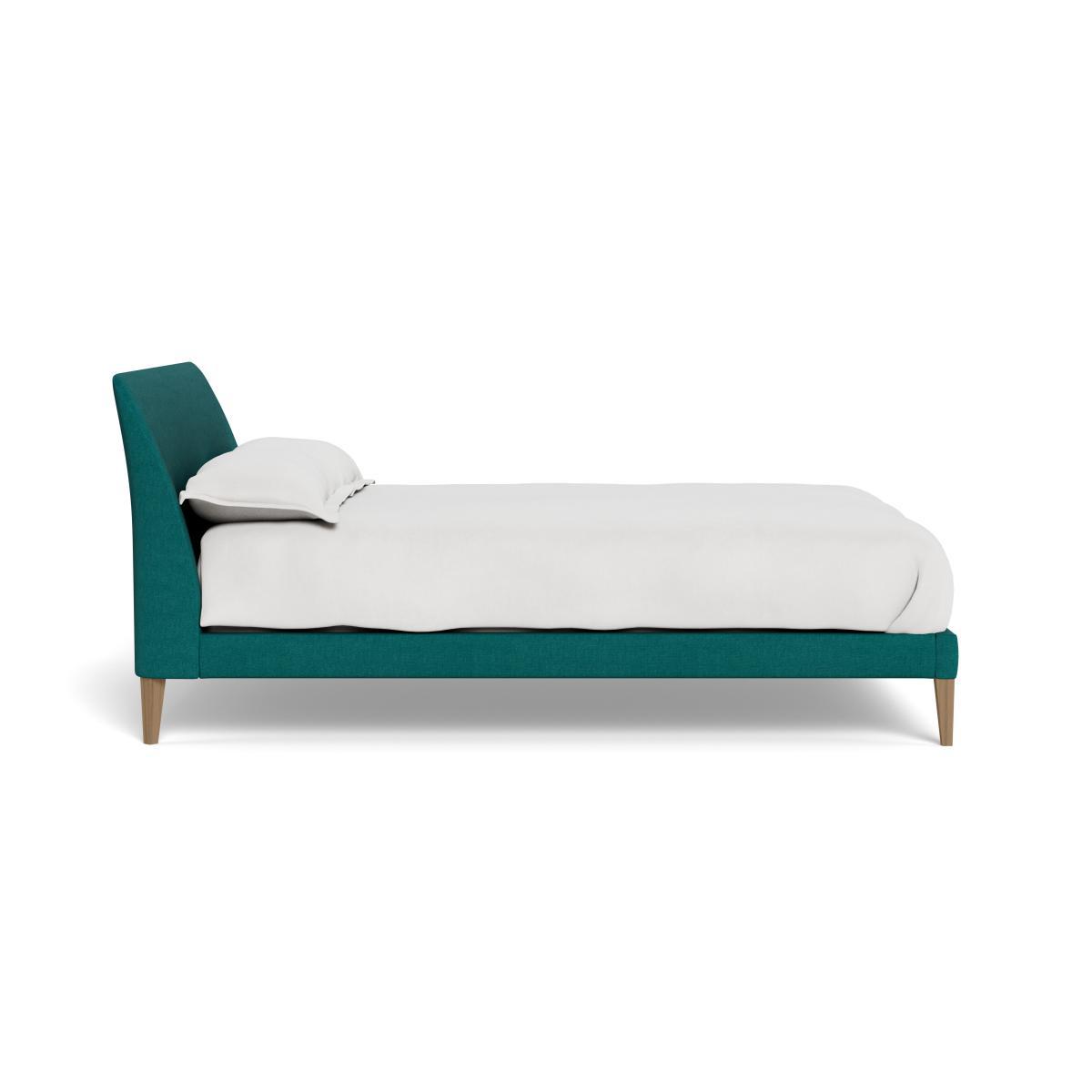 Heal's Wallis Bedstead Double Brushed Cotton Pine Black - Heal's UK Bedroom Furniture – image 3