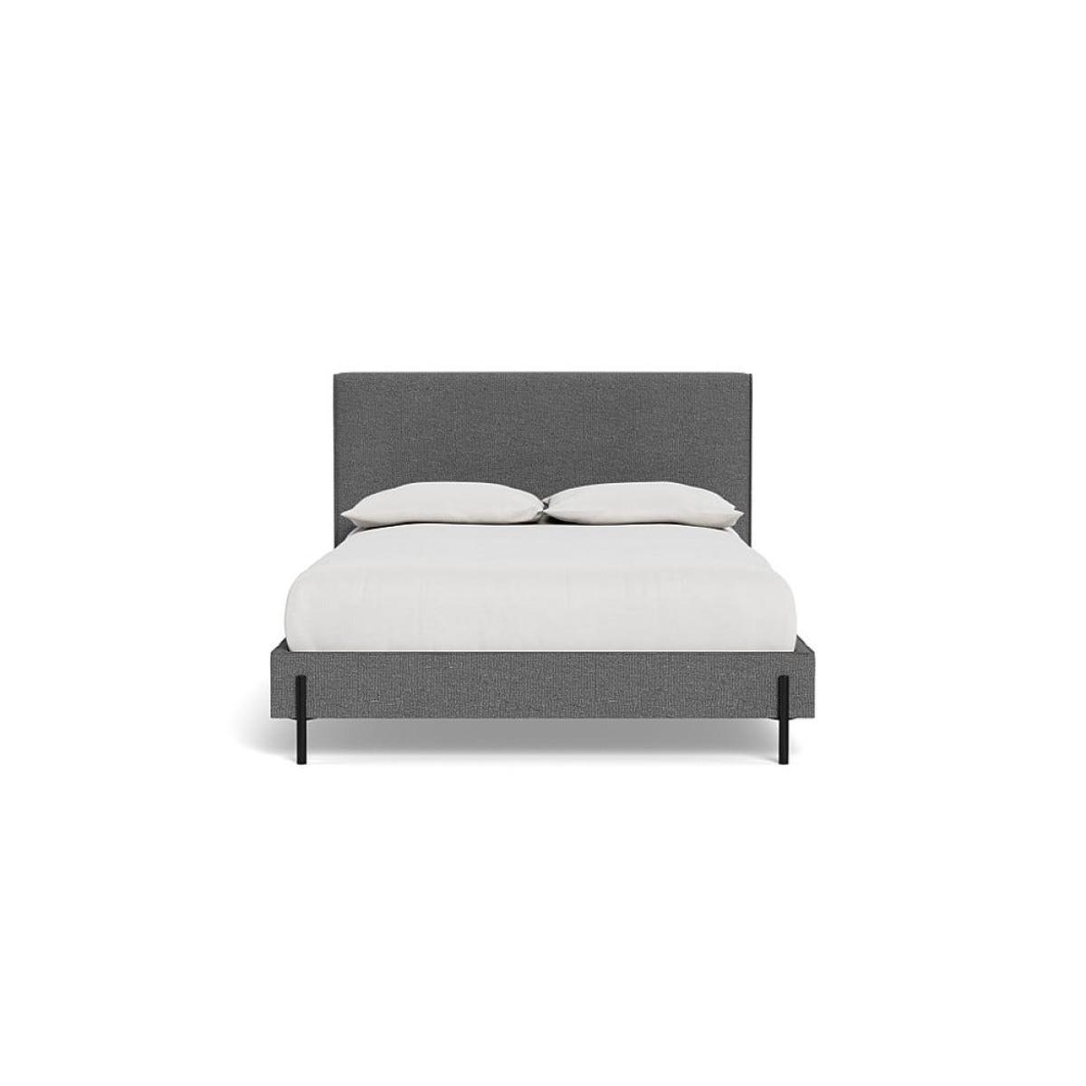 Heal's Tortona Double Bed Tejo Recycled Noir Black Feet – image 2