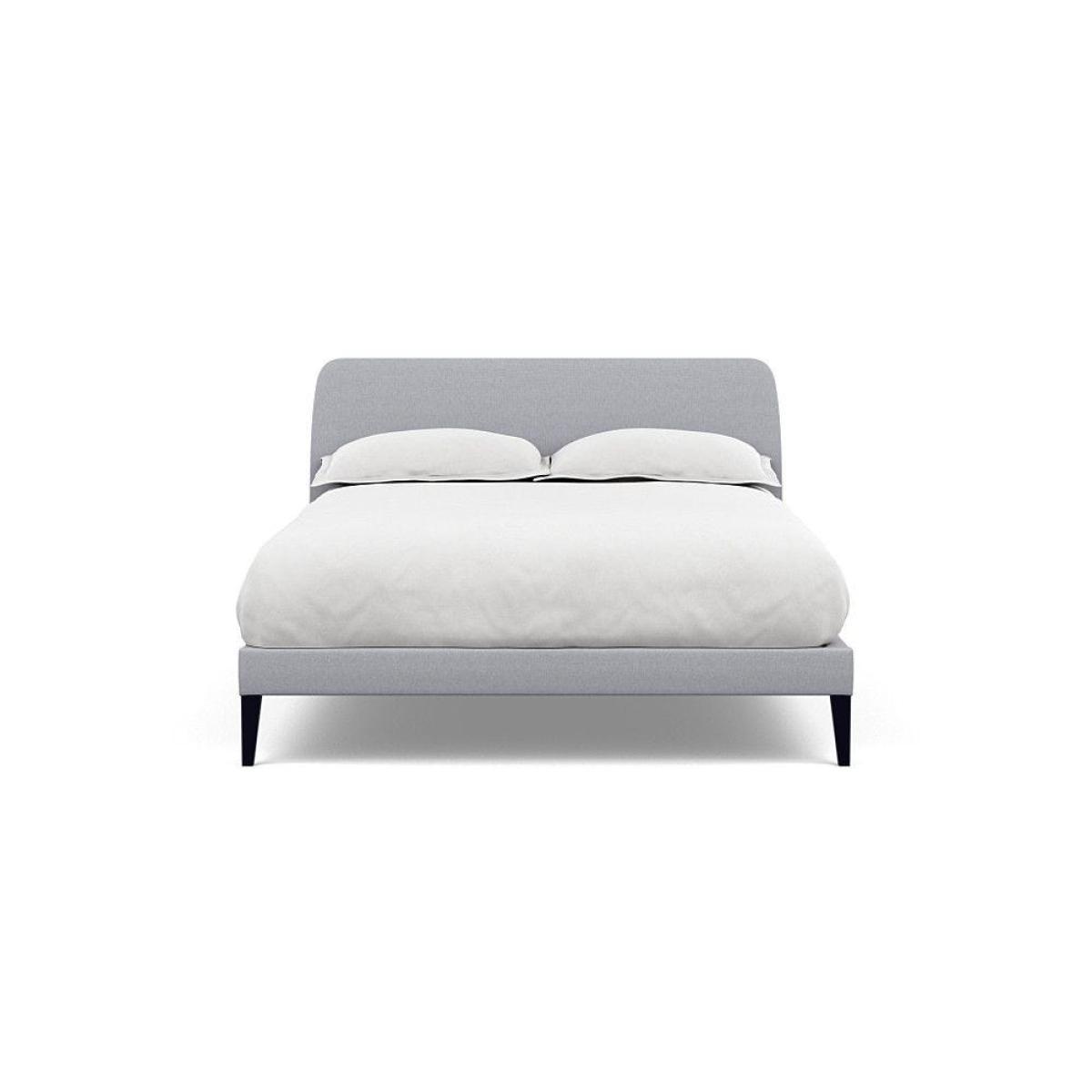 Heal's Wallis Bed Double Velvet Grape Walnut Feet - Heal's UK Bedroom Furniture – image 128