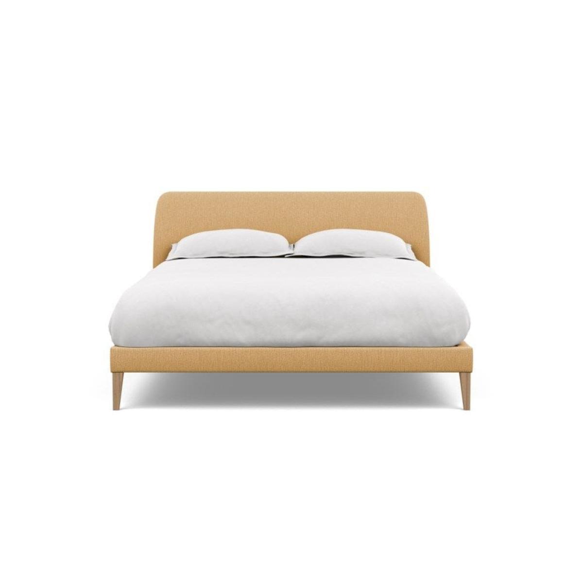 Heal's Wallis Bed Double Velvet Grape Walnut Feet - Heal's UK Bedroom Furniture – image 143