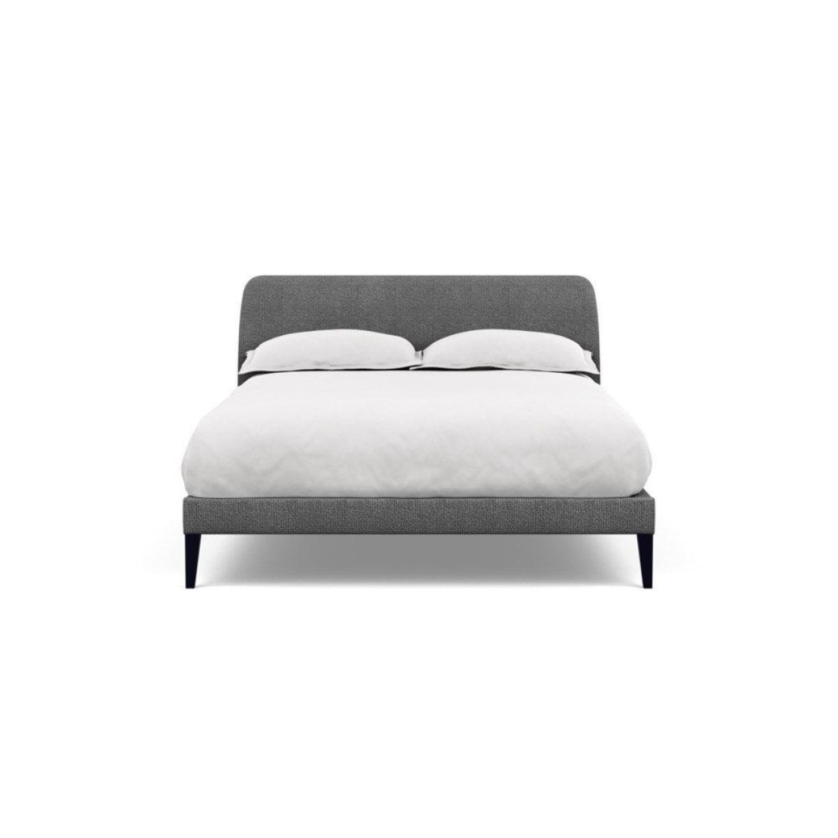 Heal's Wallis Bed Double Velvet Grape Walnut Feet - Heal's UK Bedroom Furniture – image 23
