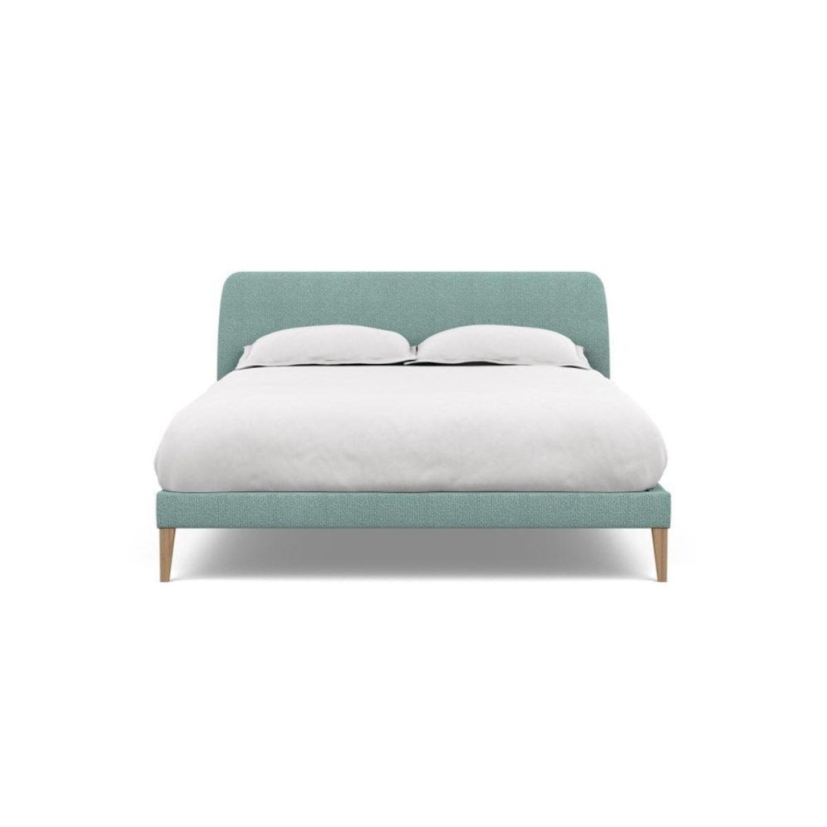 Heal's Wallis Bed Double Velvet Grape Walnut Feet - Heal's UK Bedroom Furniture – image 51