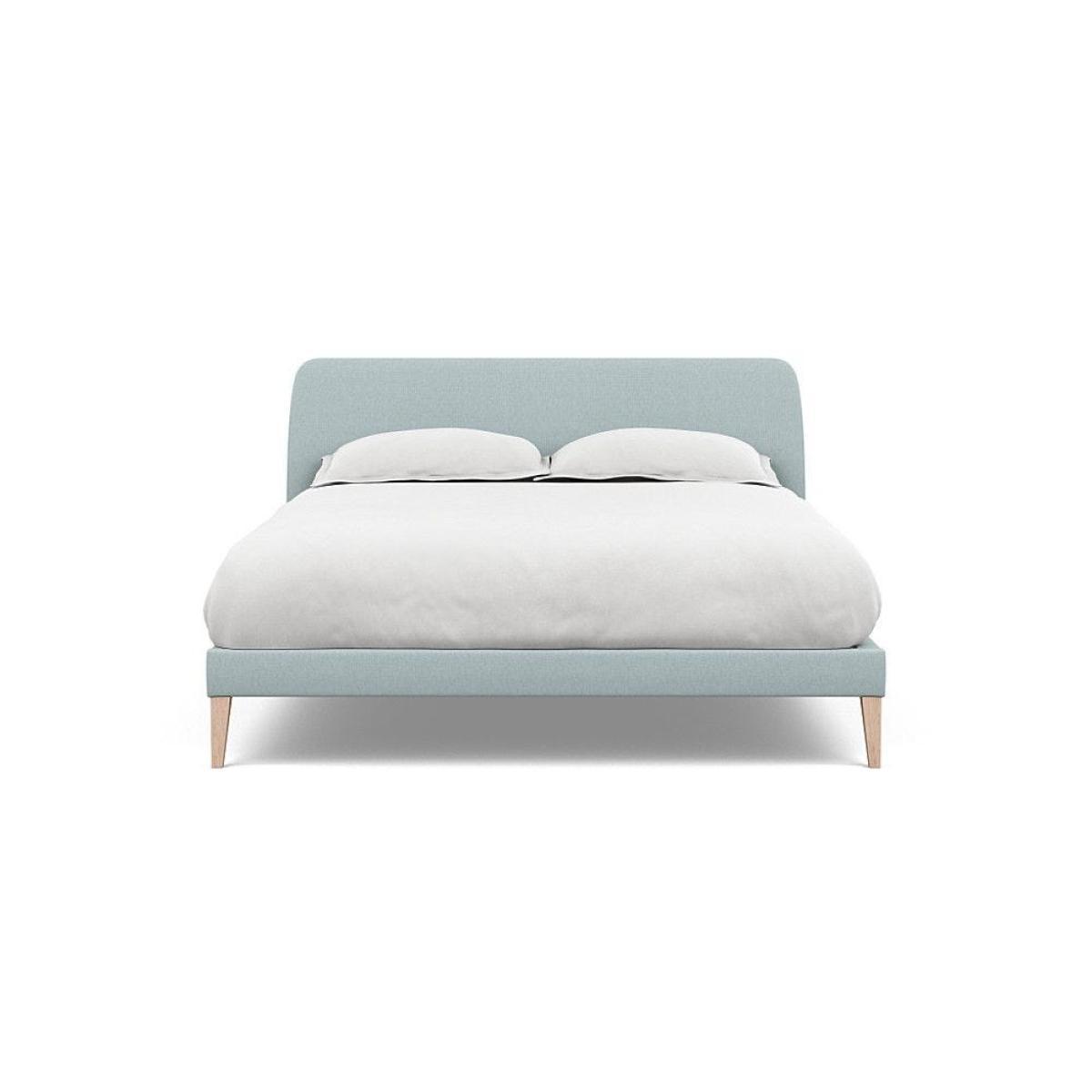 Heal's Wallis Bed Double Velvet Grape Walnut Feet - Heal's UK Bedroom Furniture – image 55