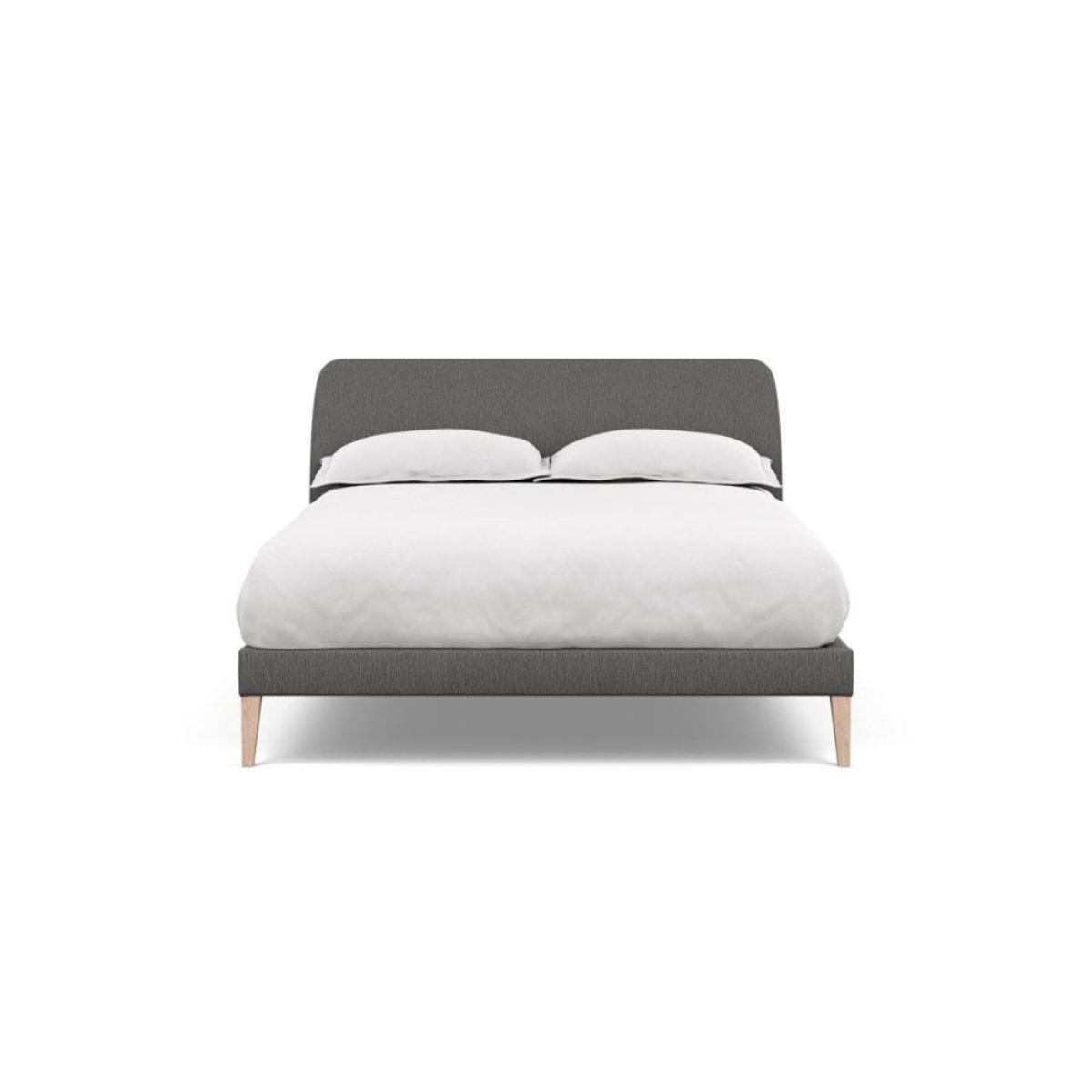 Heal's Wallis Bed Double Velvet Grape Walnut Feet - Heal's UK Bedroom Furniture – image 63