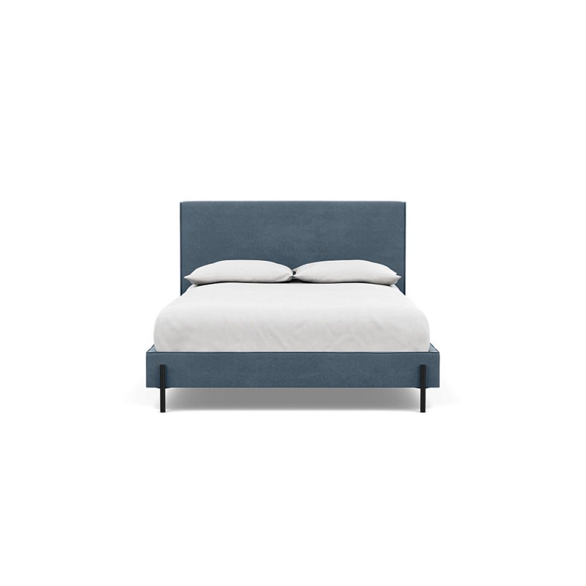 Heal's Tortona Double Bed Capelo Linen-Cotton Mineral Black Feet – image 2