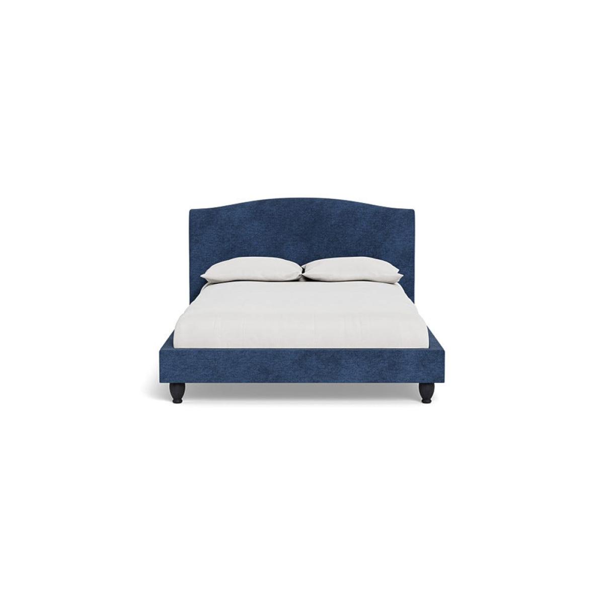 Heal's Devon Double Bed Broad Weave Lagoon Black Beech Feet – image 2