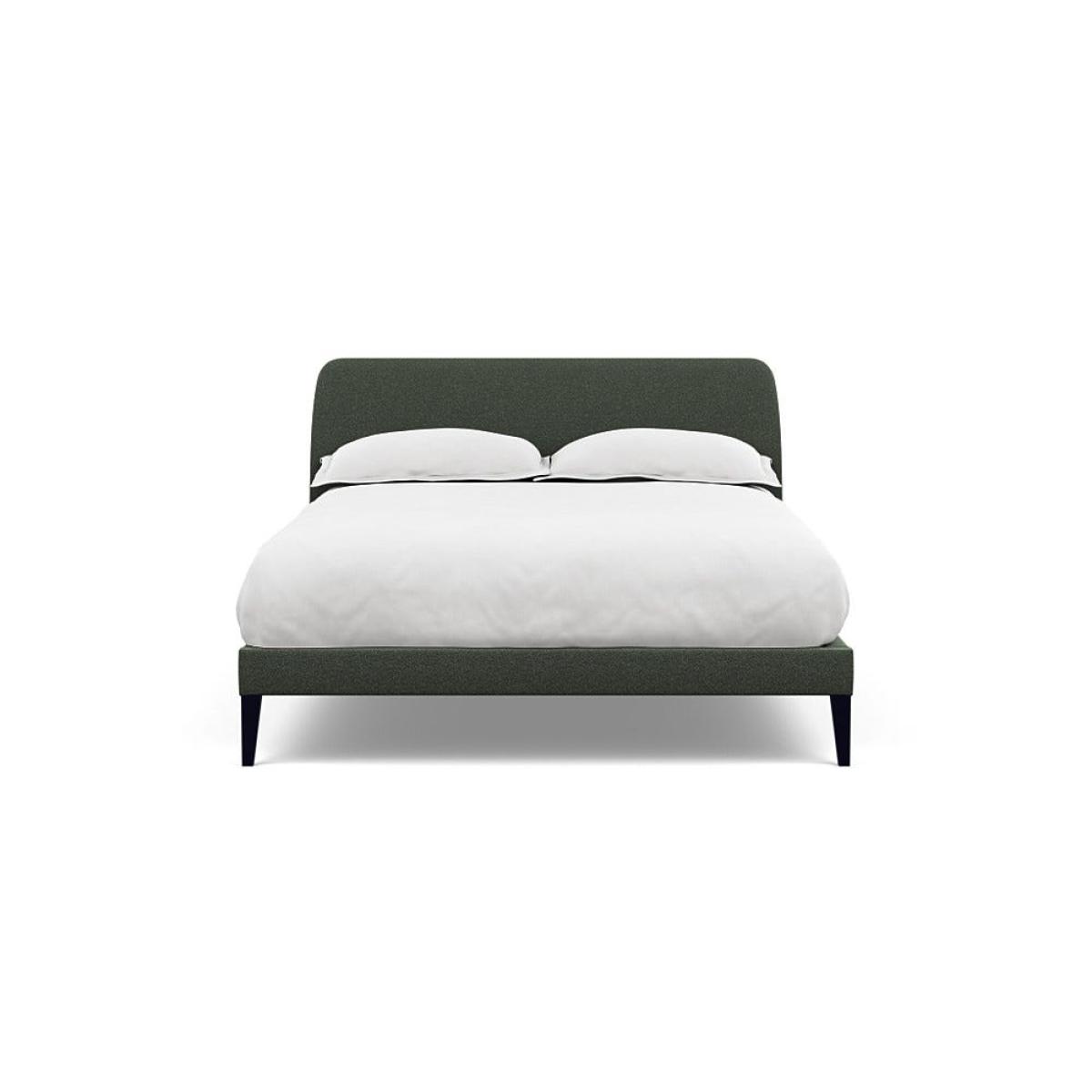 Heal's Wallis Bed Double Boucle Fern Black Painted Oak Feet – image 2