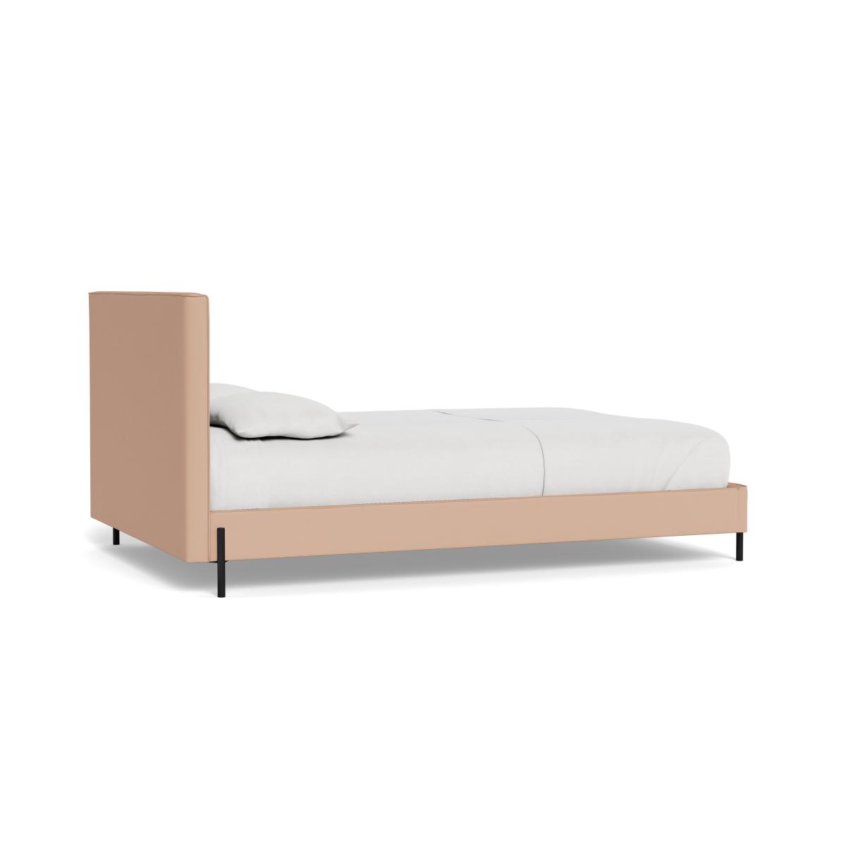Heal's Tortona Double Bed Capelo Linen-Cotton Rosedale Black Feet – image 5
