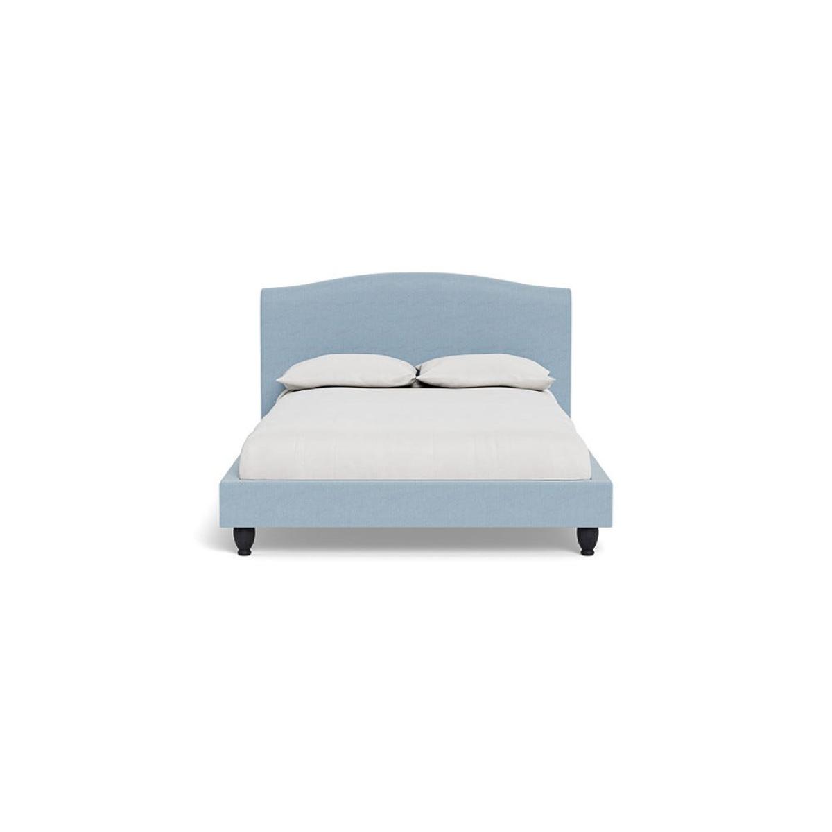 Heal's Devon Double Bed Capelo Linen-Cotton Sea Shanty Black Beech Feet – image 2