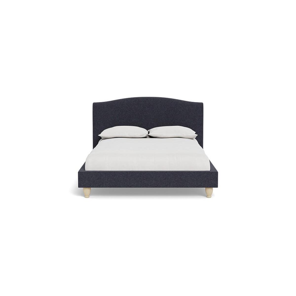 Heal's Devon Double Bed Texture Soot Natural Beech Feet – image 2