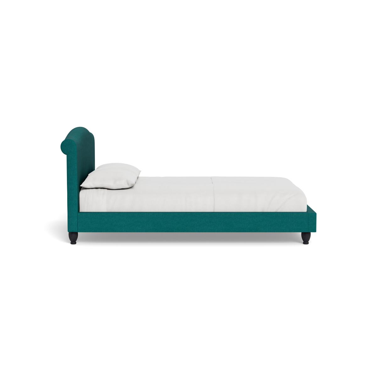 Heal's Devon Double Bed Brushed Cotton Pine Natural Beech Feet – image 4
